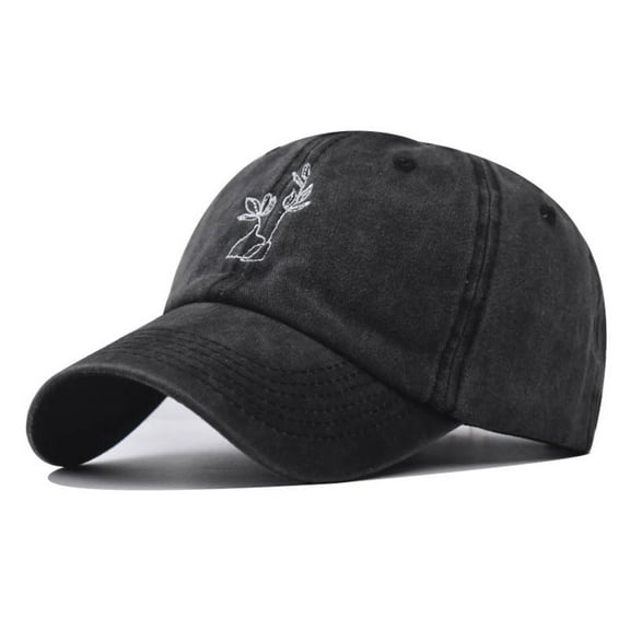 ZSQDM Women Summer Fashion beach Adjustable Washable Cotton Baseball Cap Sun Hat Outdoors Hat Women beanie Hat Visors Migraine Cap