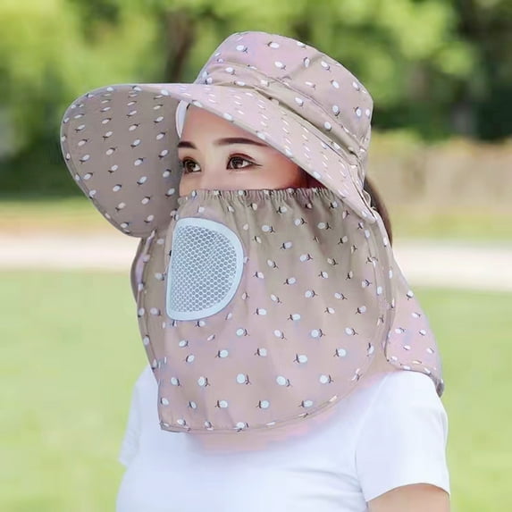 ZSQDM Women Summer Sun Hat Women Adjustable Anti Outdoor Riding Large Hat Sun Visor Protective Hat beanie of Men Visor Hats for Women Sun Hats Skull Cap