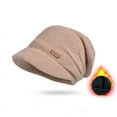 thumbnail image 1 of ZSQDM Women's Autumn Winter Plush Pile Hats Outdoor Warmth Cover Hats beanies Hard Hats for Men Bomber Hats Highlight Cap, 1 of 4