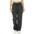 thumbnail image 1 of ZSQDM Women's Casual Pants Men's Cargo Pants Black Women blendingpants Polyester XL, 1 of 5