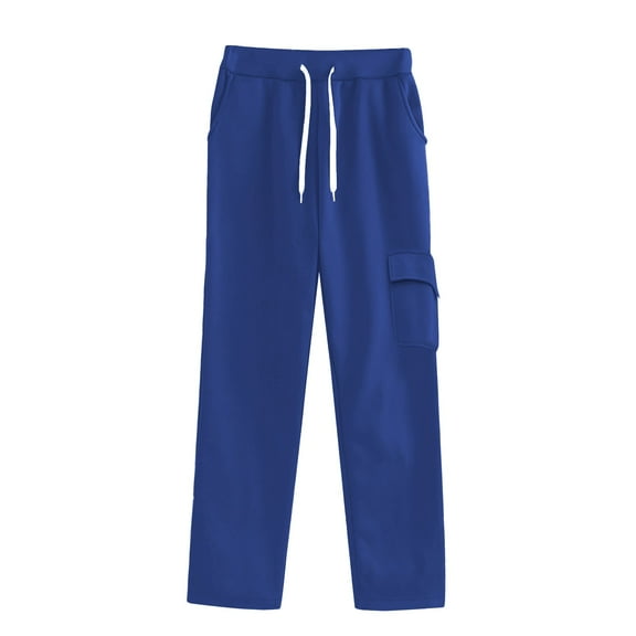 ZSQDM Women's Casual Pants Women's Jeans Blue Women blendingpants Polyester XL