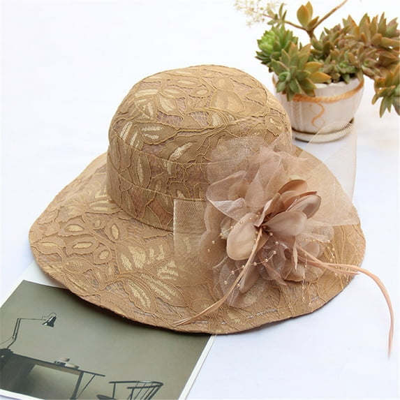 ZSQDM Women's Church Kentucky Derby Fascinator Bridal Tea Party Wedding Hat beanies Melin Hats for Men Baseball Caps Swim Cap for Braids and Dreadlocks Women