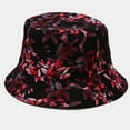 thumbnail image 1 of ZSQDM Women's Fashion Printing Sunshade Fisherman's Hat Basin Hat Outdoor Bucket Hat beanie for Women beach Hat Bucket Hats Tire Valve Stem Caps, 1 of 2