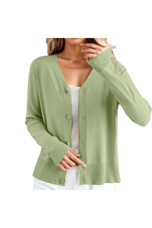 ZSQDM Women's Ice Silk Knit with Skirt V Neck Cardigan Summer Cardigan Women's Oversized Sweaters Knit Casual Pullover Sweater Fall Outfits Clothes Womens Summer Sweaters(M)