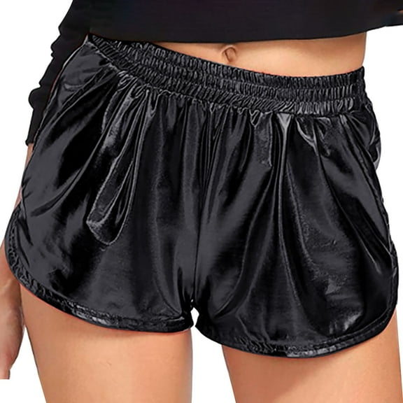 ZSQDM Women's Shorts Fashion Women Quick Drying Casual Solid Shorts Pants