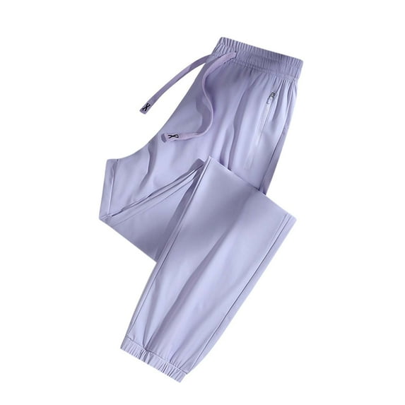 ZSQDM Womens Casual Pants Stretch Women Unisex Quick Drying Pants Breathable Loose Pants Womens Stretch Pants With Zipper Pockets