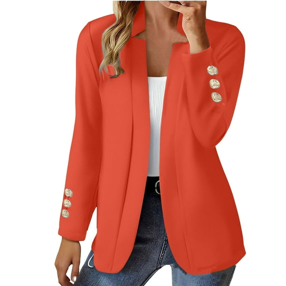 ZSQDM Womens Fall Clothes Fashion Business Cardigans Coat Slim Fit Work Cropped Jackets Women's Coat Brown Jackets for Women Brown Cardigan for Women Women's Sweater Casual Tops Sweater Dress(S)