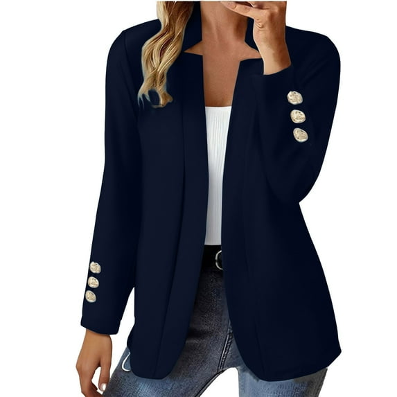 ZSQDM Womens Fashion Business Cardigans Coat Slim Fit Work Cropped Jackets Women's Coat Brown Jackets for Women Cardigans for Women Women's Sweater Casual Tops White Sweater Cardigan(Xxxxxl)