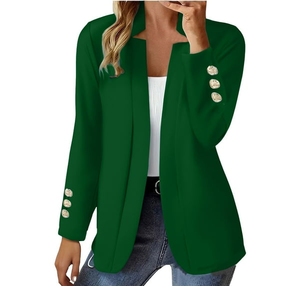 ZSQDM Womens Fashion Business Cardigans Coat Slim Fit Work Cropped Jackets Women's Coat Brown Jackets for Women Knit Cardigan Women's Sweater Casual Tops Light Sweaters for Women Summer(Xxl)
