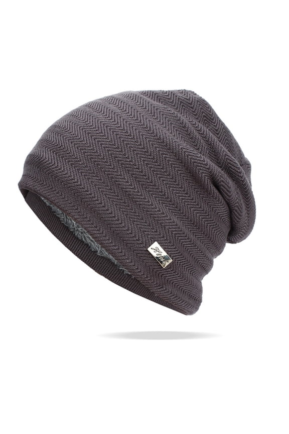 ZSQDM Womens and Mens Pullover Caps Ladies Knitted Hats Open Cotton Pile Caps Ear Guards Warm Caps Mens beanies Mission Cooling Hat Baseball Caps Hat Organizer for Baseball Caps