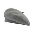 thumbnail image 1 of ZSQDM Womens Sun Visor Hat Lady Beret Autumn Winter Lightweight Breathable Fashion Solid Color Bonnet Womens Visor Hats, 1 of 3