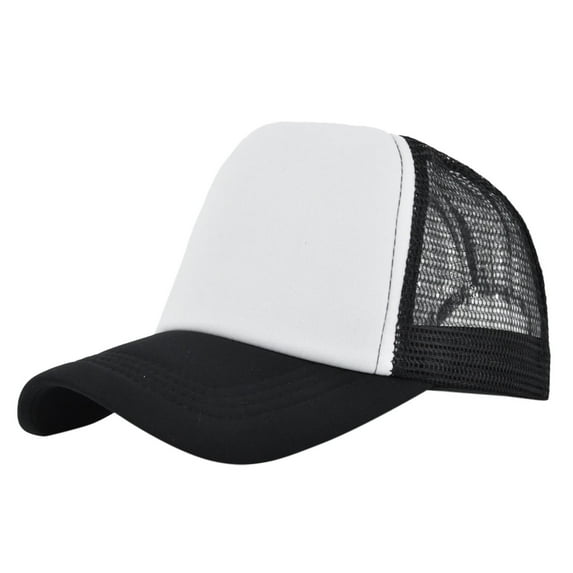 ZSQDM Womens Sun Visor Hat Mens And Womens Sponge Color Matching Simple Casual Peaked Cap Travel Holiday Sports Cap Womens Visor Hats