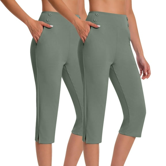 ZSQDM Yoga Pants Safety Short Pants Light Ashy Women blendingpants Polyester,Spandex XXXXL