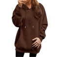 thumbnail image 1 of ZSQDM Zip Up Hoodie Women Womens Oversized Hoodies Sweatshirts Fall Fashion 2025 Pullover Sweaters Winter Clothes Sweaters for Women Women Blending Sweatshirt （Xxxl）, 1 of 9