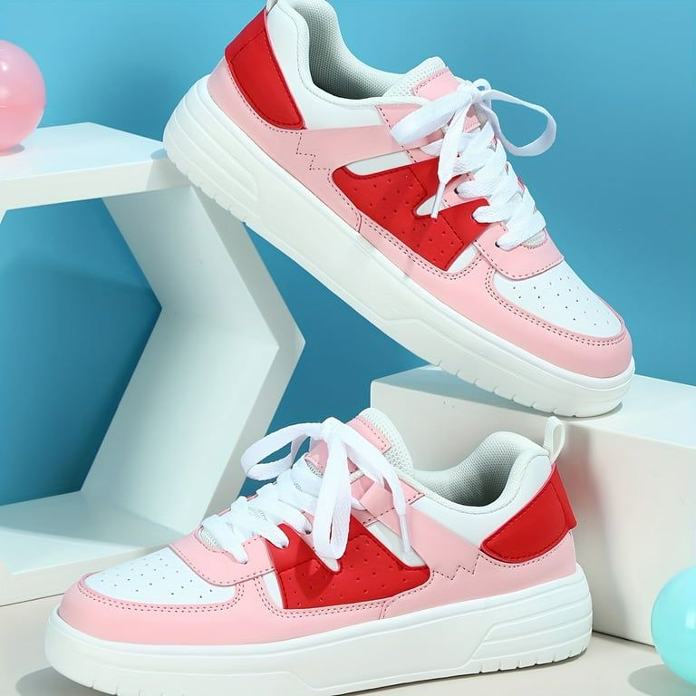 Sneakers color block top