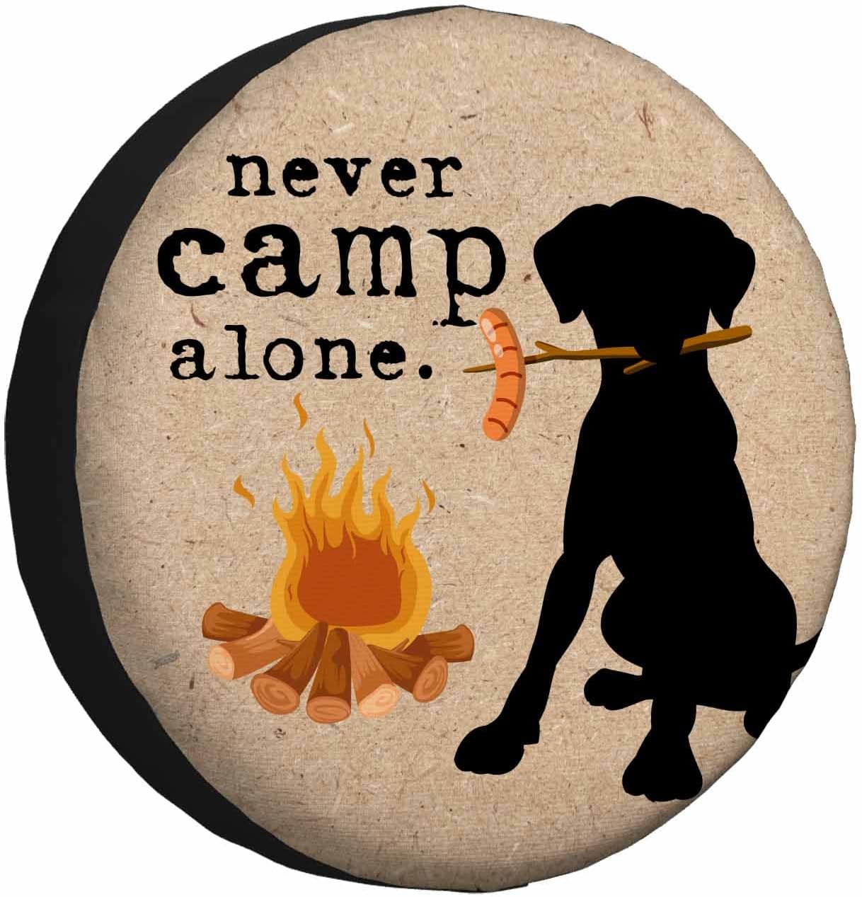 ZSTHI Life is Better at The Beach Spare Tire Cover Holiday Summer Green