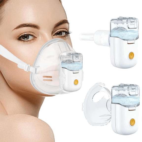 ZSTORE Handsfree Steam Inhaler for Adults, Rechargeable Steam Inhaler, Ultrasonic Humidifier Steam Inhaler