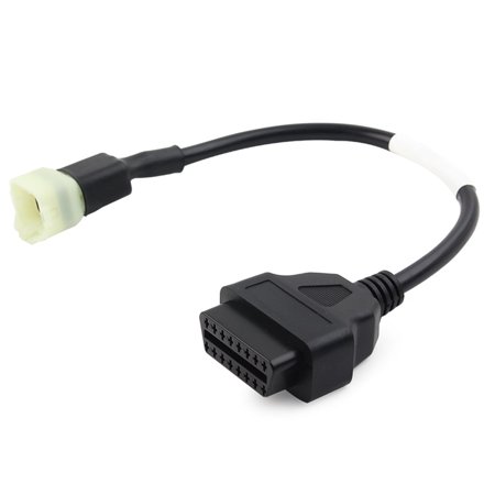 ZSWAL 6Pins OBD Scanner Diagnostic Tool Adapter Cable Connector, Code Reader Cable for Kawasaki Z900/900RS 2017+, ZX10R 2016+, ZX14R/H2 2017+