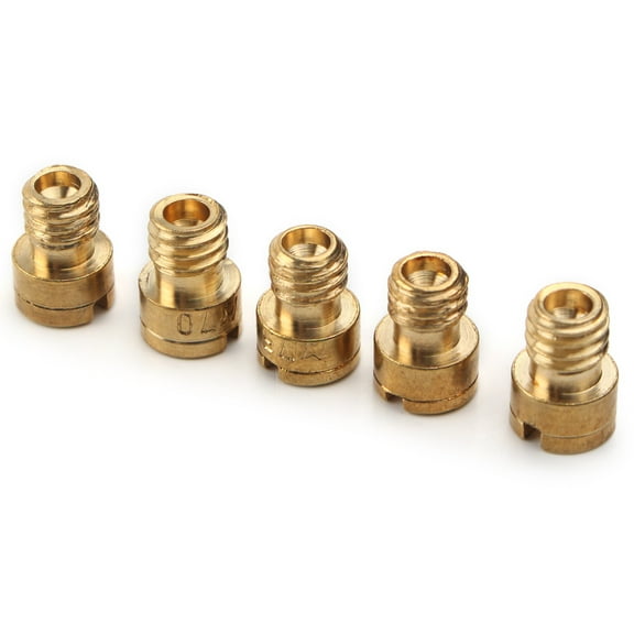 ZSWAL Motorcycle Part Carburetor Main Jet Kit, Carburetor Carb Main Jet replacement Kit For racing carburetor 50 60 80cc bike #60-#80