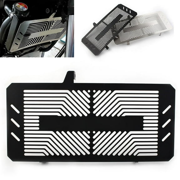 ZSWAL Motorcycle Radiator Grille Guard Grill Protective Oil Cooler Cover For NC750 NC750S NC750X 2012- 2023 Black