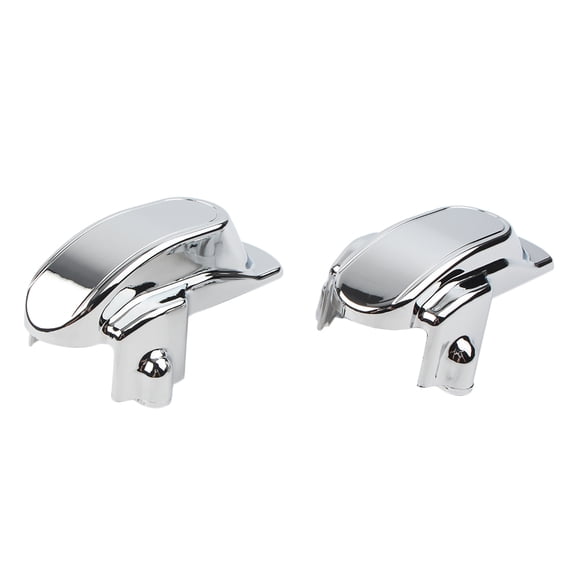 ZSWAL Motorcycle Rear Frame Axle Cover Guard Cap for Harley Dyna FXD Super Glide FXDF Fat Bob FXDB 2006 2007 2008 2009 2010 2011 2012 2013 2014 2015, Chrome