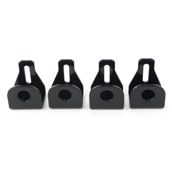 ZSWAL Motorcycle Saddlebag Lock Mounting Security Theft Deterrent Brackets Mount Set Fit for Harley Touring Model 1994-2018