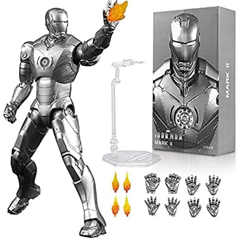 ZT 10th Anniversary 7 Inches Deluxe Collector Iron Man MK2 Action