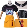 thumbnail image 1 of ZTACE POP Singer Stars Halloween Costume - Mira Performance Outfit Cosplay Suit, Women Cosplay Costume, Halloween Fancy Party Costumes - Black, XS, 1 of 3