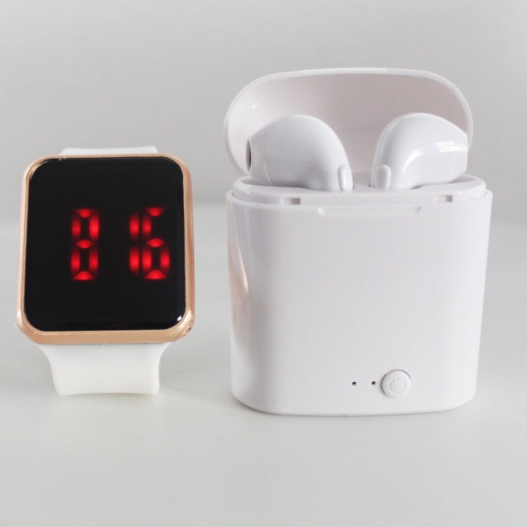 Ztech LED Touch Watch and Wireless Headphones with Portable  display picture 3
