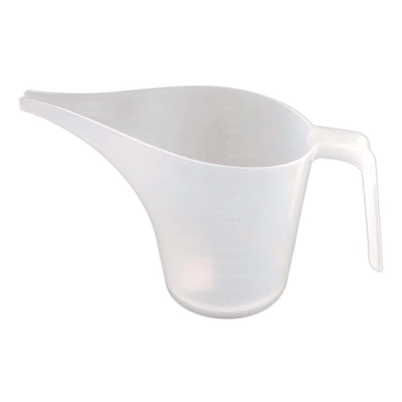 ZTGD 1000ml Plastic Cooking Baking Cake Sharp Spout Funnel Measuring Cup with Scale
