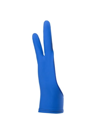 1 Pcs Drawing Gloves Breathable Prevent Mess Up Anti-mistouch Function  Artist Gloves Stretchy Soft Fabric Prote
