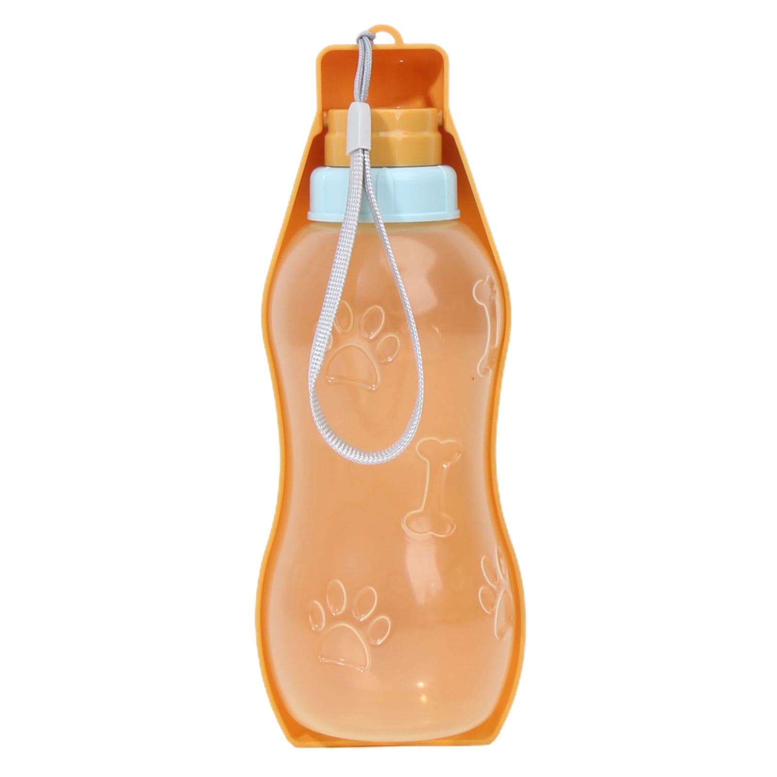 ZTGD 350/500ml Pet Water Bottle 130 Degree Foldable Dog Drinking Bottle Outdoor Traveling
