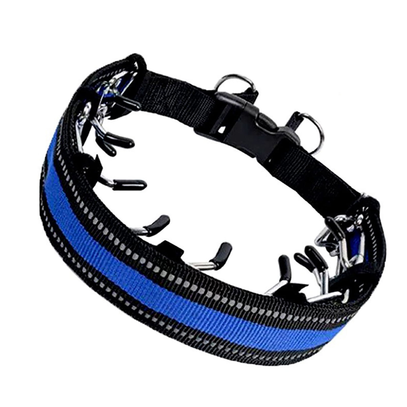 ZTGD Adjustable Dog Prong Collar with Quick Release Buckle Safe
