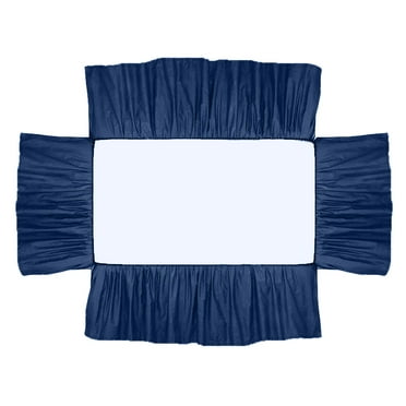 ZTGD Bed Dust Cover Easy Installation Baby Crib Bed Skirt Soft Elastic Toddler Crib Bedding Skirt for Bedroom