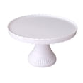 thumbnail image 1 of ZTGD Cake Stand Stable Non-slip Plastic Wave Design Dessert Display Plate for Wedding, 1 of 8