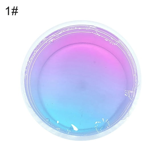 ZTGD Multicolor Clear Crystal Slime Squishy Stretchy Clay Stress Relieve Kids Toy