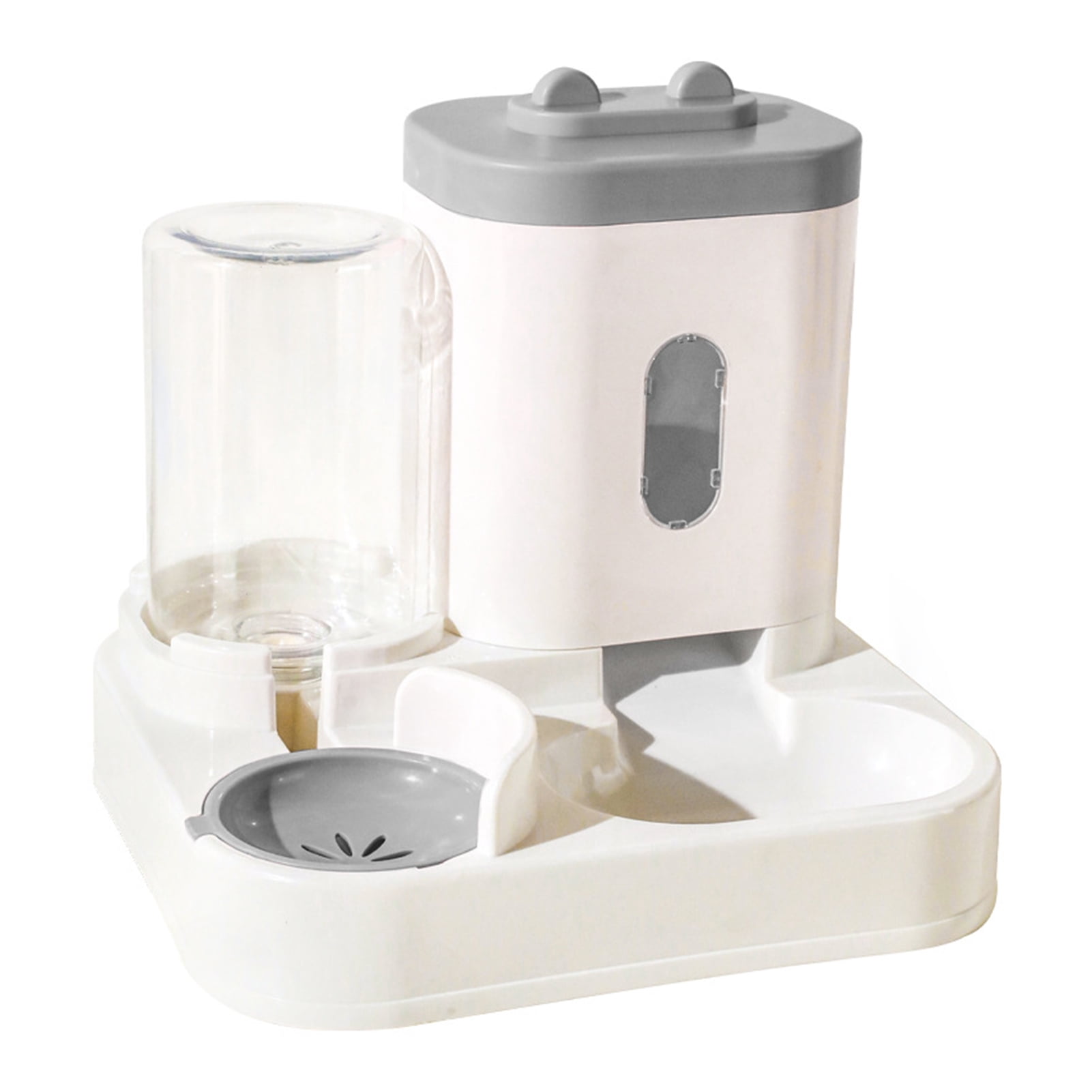 ZTGD Pet Feeder Automatic Cat Dog Water Dispenser Large Capacity Visible Pet Food Feeder Pet Supplies