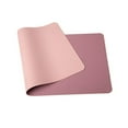 thumbnail image 1 of Hevirgo Stain Resistant Mouse Pad Strap Design Faux Leather Decorative Smooth Surface Mouse Cushion for Home, 1 of 7