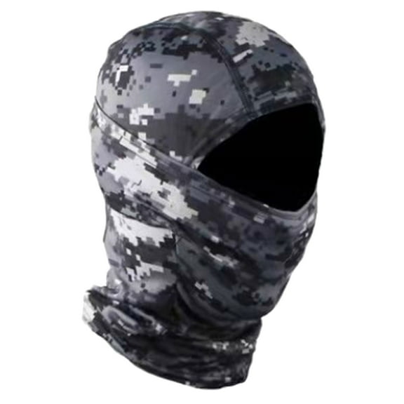 ZTGD Unisex Camo Print Outdoor Cycling Balaclava Neck Gaiter Cap Full Face Cover