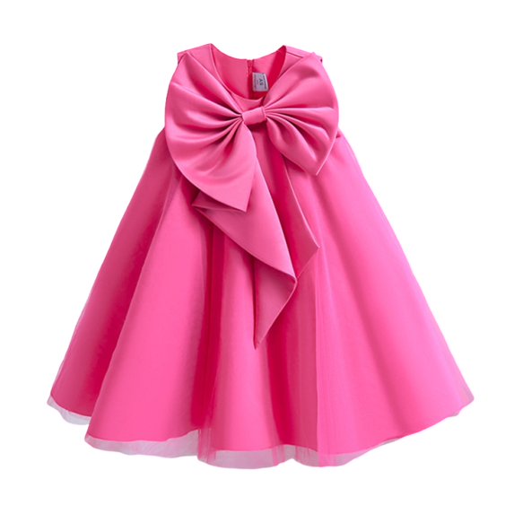 ZTKWD Baby Girl Princess Dress Birthday Party Dresses Princess Pageant Bowknot Gown Pageant Lace Dresses