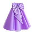 thumbnail image 1 of ZTKWD Baby Girl Princess Dress Birthday Party Dresses Princess Pageant Bowknot Gown Pageant Lace Dresses, 1 of 4