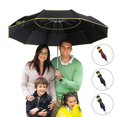 thumbnail image 1 of ZTOO 62" Extra Oversize Large Compact Golf Umbrella Double Canopy Vented Windproof Canopy Rustproof Folding Compact Rain Umbrellas, 1 of 10