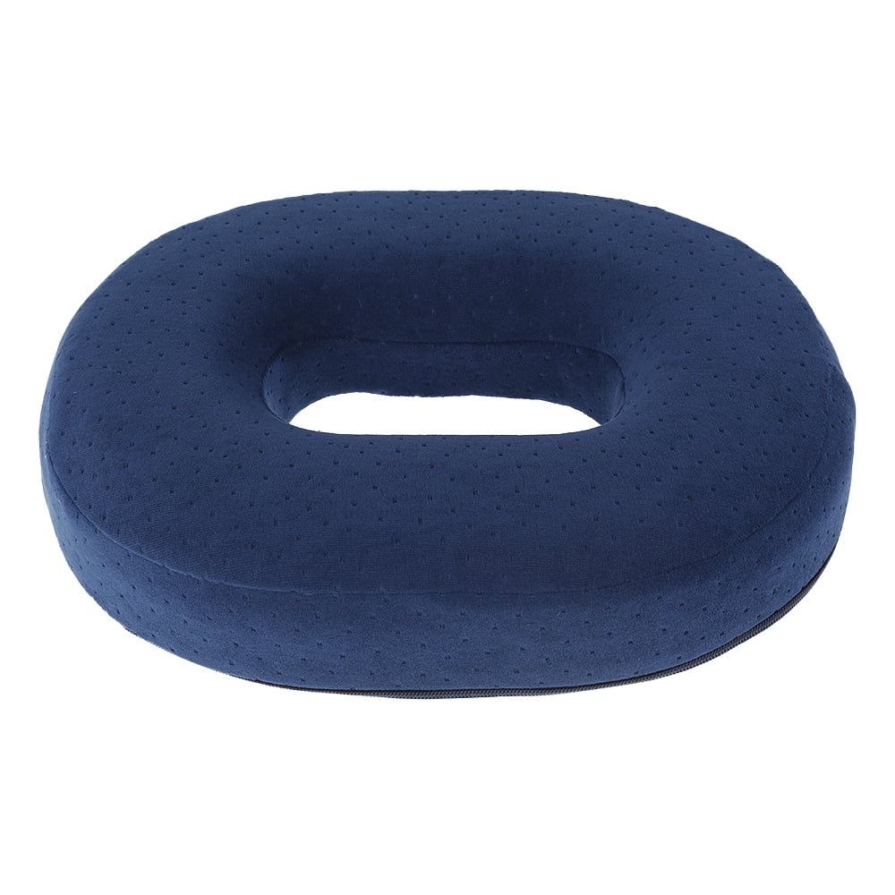 ErgoFoam Donut Pillow for Tailbone Pain – Comfort-Gel Office Chair Cushion  with Memory Foam – Sciatica Pain Relief Pillow, Hemorrhoid Pillow & Seat