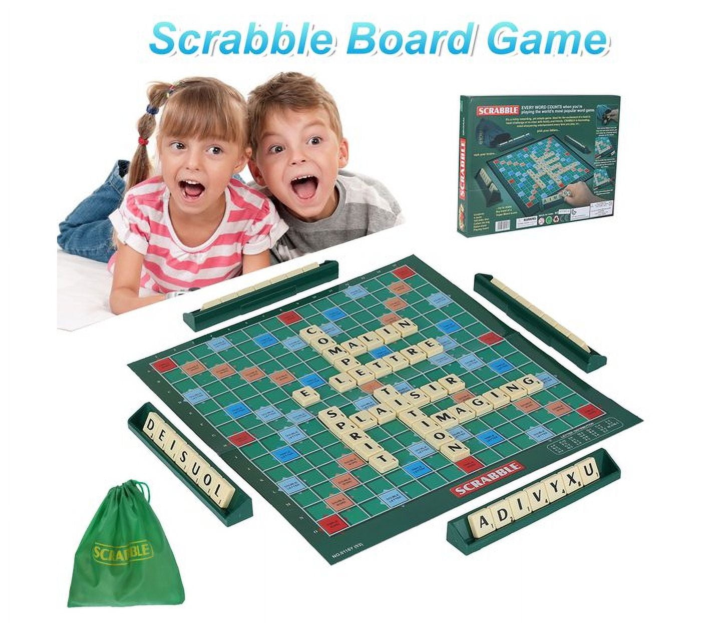 Mattel Scrabble Original English Y9592 Online at Best Price, Board Games