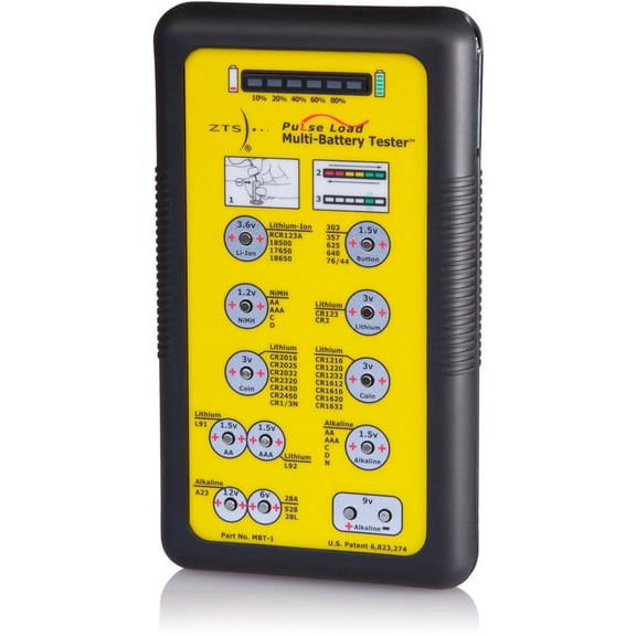 ZTS MBT-1 - Multi-Battery Tester - For More Than 30 Battery Types