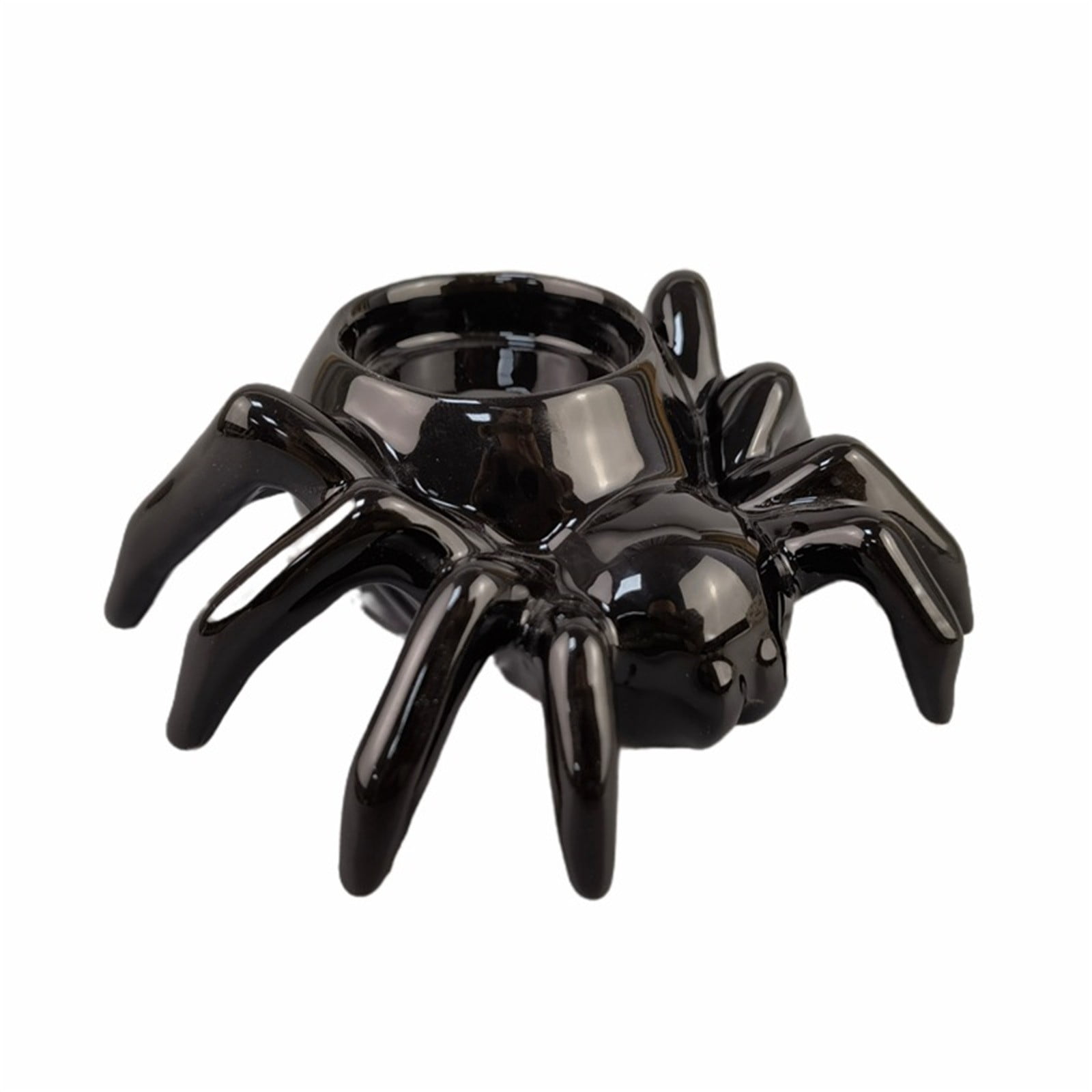 ZTTD 1 Pack Black Spider Taper Metal Candle Holders Halloween ...