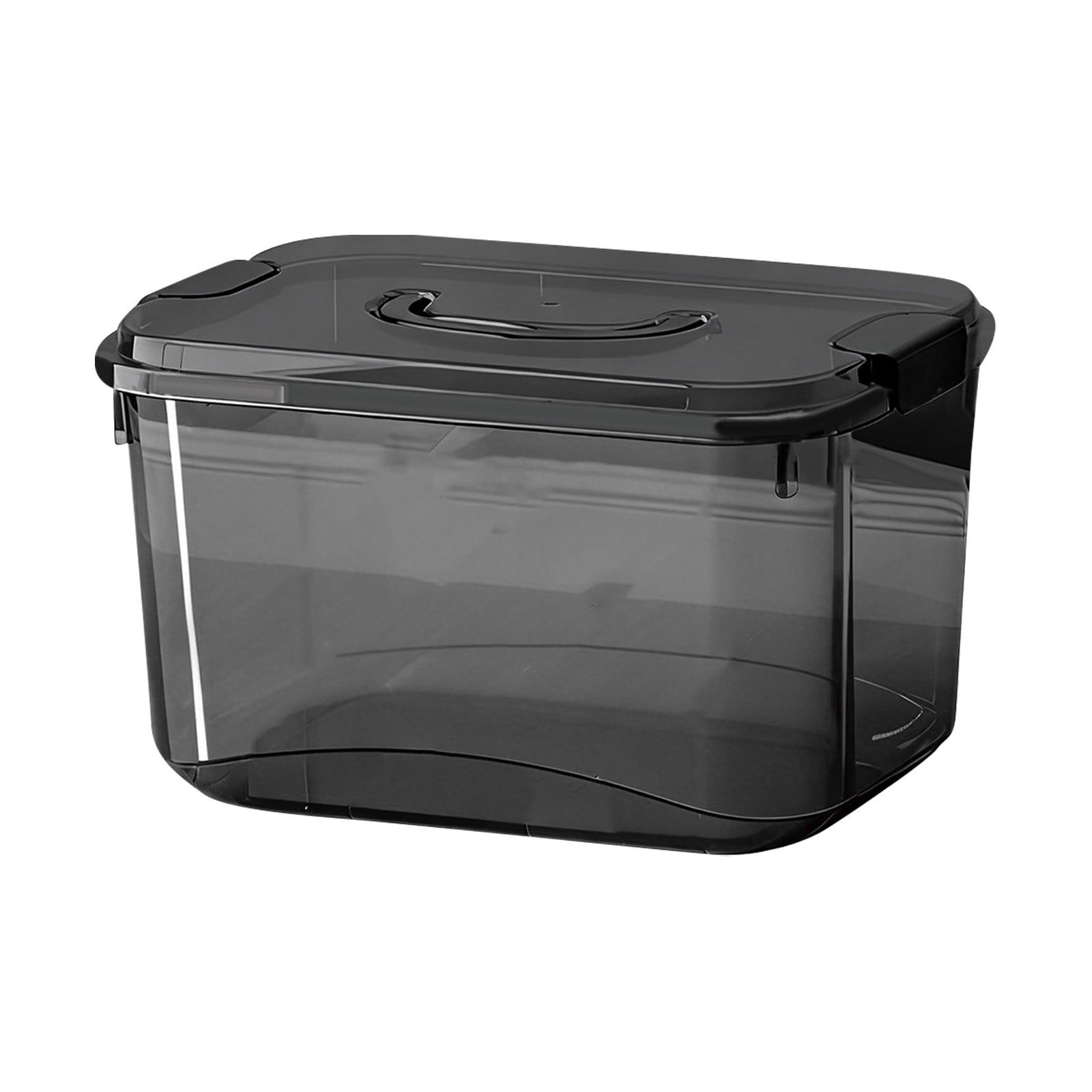 ZTTD 1 Pack Plastic Craft Storage Container Bin with Lid, Small Art ...