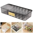 thumbnail image 1 of ZTTD 1 Pcs Cable Organizer Box, Plastic Cord Storage Box with Lid, Electronics Organizer for Home Office Desk Organizers and Accessories (Grey), 1 of 9