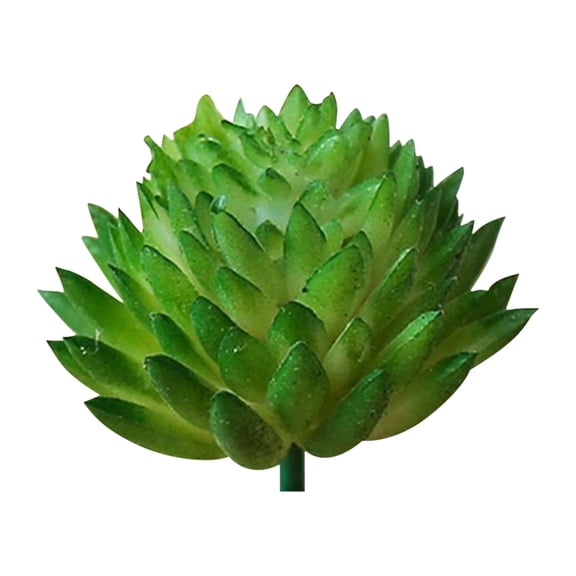 ZTTD 1 Pcs Mini Artificial Succulents, Fake Succulents Plants Artificial Small Fake Plants Faux Succulents Unpotted for Lotus Landscape Decorative Garden Arrangement Decor