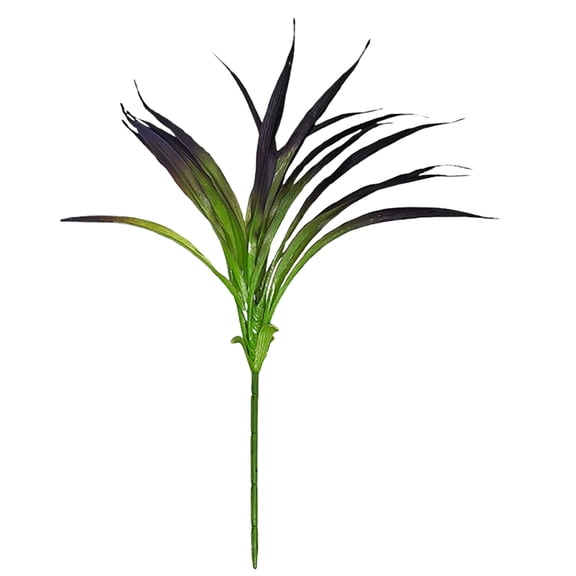 ZTTD 1 Pcs Outdoor Fake Plants UV Resistant Artificial Tall Grass Plants Faux Tropical Flowers Bushes Fall Winter Summer Planters Yard Patio Front Porch Décor Plastic Greenery Shrubs Decoration